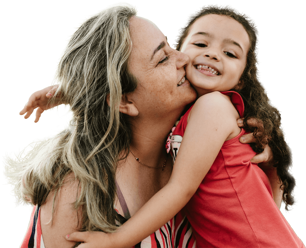 Mother and daughter